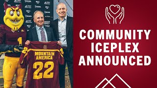 Mountain America Community Iceplex at Arizona State University Announced [upl. by Leahciam]