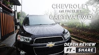 Chevrolet Captiva VCDi 20 FWD 1st Facelift 2011  Depth Review [upl. by Ellitnahc]