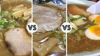 Ramen Battle in Asahikawa ★ ONLY in JAPAN [upl. by Esiocnarf261]