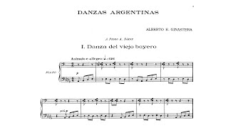 Ginastera Danzas Argentinas Op 2 IIII Argerich [upl. by Dallis]