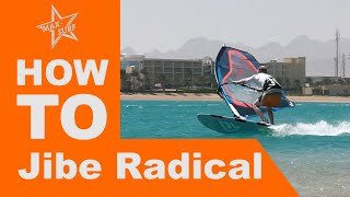 Windsurfing Tutorial How to Jibe  Carve Jibe  Laydown Jibe  Race Gybe technique [upl. by Jesus]