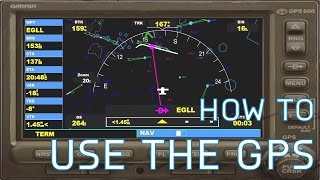 FSX How to Use the GPS  Flight Plan  Approach SetUp [upl. by Maury]