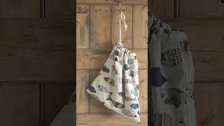 Easy How To Make a Drawstring Bag Guide diy howto drawstringbag artsandcrafts [upl. by Josie237]