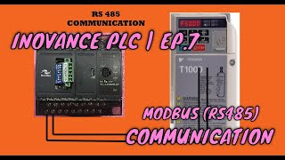 Inovance PLC  Ep7  VFD Communication  Read  Write  Autoshop Software [upl. by Roti]