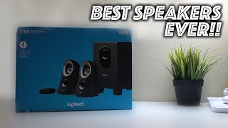 LOGITECH Z313 Speaker System Unboxing and Setup [upl. by Anitac]