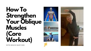 How To Strengthen Your Oblique Muscles Core Workout [upl. by Poppo]