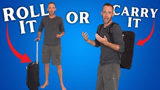 Osprey Daylite CarryOn Wheeled 40L Duffel UNBOXING and How to Use It [upl. by Paulson]