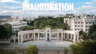 Inauguration of the Monumental Entrance of Parul University [upl. by Pierrette]