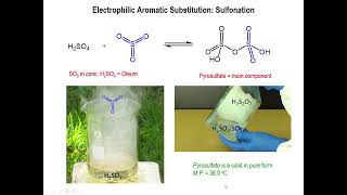 Lec4  Sulfonation and Nitration of Benzene [upl. by Garling]