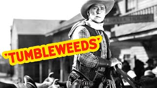 Tumbleweeds 1925 Western Full Length Silent Film [upl. by Ahilam]