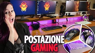 LA NOSTRA POSTAZIONE DA GAMING DA 5000€ TheLioner setup [upl. by Oicapot]