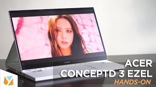 Acer ConceptD 3 Ezel HandsOn [upl. by Zorah]