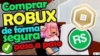 Como comprar ROBUX paso a paso  Tarjeta de Débito o Crédito de forma segura✅ SoyDulceTV 🍫🧸 ROBLOX [upl. by Turoff]