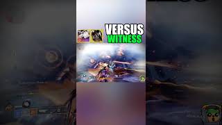 Chill Inhibitor vs The Witness Raid Boss Destiny 2 [upl. by Arim]