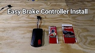 Adding An Electric Brake Controller For Trailer Brakes [upl. by Nodnal433]