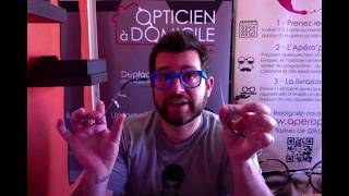 Tuto 2  Réparation dune branches de lunettes [upl. by Connolly]