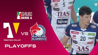 Trentino vs Piacenza  Highlights  SuperLega  Playoffs [upl. by Bolton]