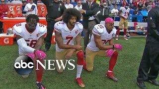 Colin Kaepernick Discusses National Anthem Protest [upl. by Eivod166]