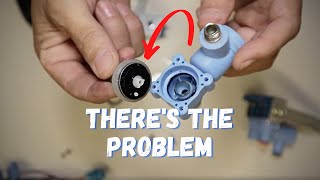 Lets look inside a BAD Kenmore Refrigerator Water Valve [upl. by Eppes466]