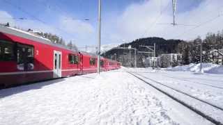 Trenino Rosso del Bernina  Una Giornata sul Bernina Express [upl. by Jemimah]