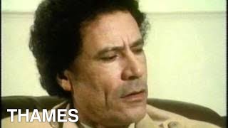 Libya  Muammar Gaddafi Interview TV Eye [upl. by Uamak948]