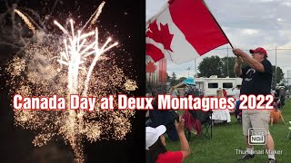 Canada Day Celebration in Deux Montagnes July 1st 2022 [upl. by Limay]