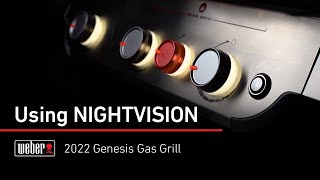 How To Use Weber NIGHTVISION  Weber Genesis [upl. by Gatias]