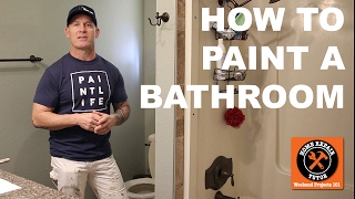 5 Quick Tips to Paint a Bathroom with The Idaho Painter  by Home Repair Tutor [upl. by Helbonia]