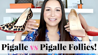 CHRISTIAN LOUBOUTIN  Pigalle vs Pigalle Follies  LuxMommy [upl. by Blandina394]