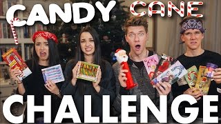 CANDY CANE CHALLENGE  BEAN BOOZLED CHALLENGE Merrell Twins vs Key Bros  Collins Key [upl. by Uon987]