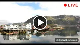 Live Webcam from the Lofoten Islands  Norway [upl. by Ahsiekrats224]