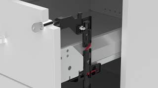 Central Locking Bar  Functional principle EN [upl. by Ariana]