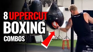 8 Uppercut Boxing Combos with Tony Jeffries [upl. by Nylrad390]