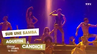 DALS S08  Agustin Galiana et Candice Pascal dansent une Samba sur quotMi Gentequot [upl. by Aniretak71]