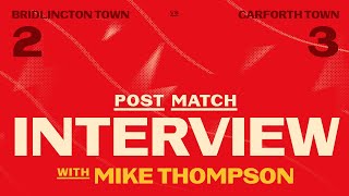 INTERVIEW  Mike Thompson after Garforth Town H [upl. by Caughey966]