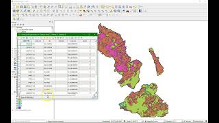 Calculate percentage of land use per subcatchment in QGIS 3 [upl. by Solracnauj]