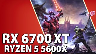 RX 6700 XT  Ryzen 5 5600X  Test in 14 Games  1080p 1440p [upl. by Lossa]