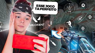 PRIMEIRA VEZ NO VALORANT MOBILE QUE JOGO TOP [upl. by Dnomyaw]