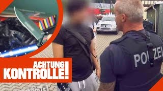 Jugendliche mit Messer amp Elekroschocker Grenzkontrolle der Polizei  Achtung Kontrolle [upl. by Jaenicke]