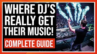 WHERE DO DJs GET THEIR MUSIC  COMPLETE GUIDE 2021 [upl. by Vento]