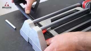 Cortadora de ceramica Bellota  Manual ceramic tile cutter Bellota POP [upl. by Olaf]