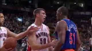 Tyler Hansbrough gets scared by Metta World Peace [upl. by Aimat]