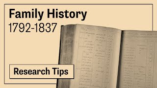 Researching your family history 17921837 [upl. by Pence]