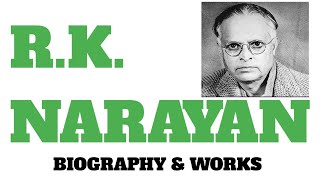 R K Narayan biography and works [upl. by Sivla]