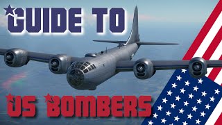 Guide to US Bombers 🍔 War Thunder [upl. by Enileuqkcaj]