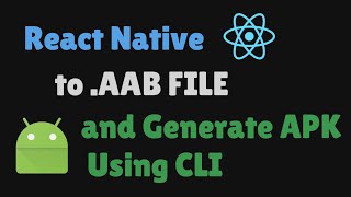 30🔥 How to Generate APK amp AAB Files in React Native CLI  Publish to Google Play Store 2025 Part 1 [upl. by Sadonia204]