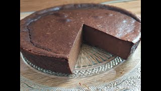 Flan au chocolat  Chocolate flan [upl. by Zetram471]