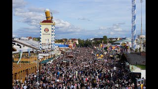 Münchner Oktoberfest Kompletter Rundgang  Walkthrough 2019 [upl. by Borries]