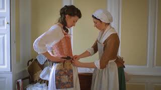 Getting Dressed in 18thCentury England [upl. by Bollinger826]