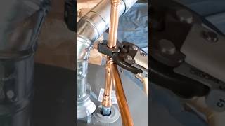 Replacing a gas fired water heater and thermal expansion tank 💦 plumbing plumber asmr diy [upl. by Gerdeen512]